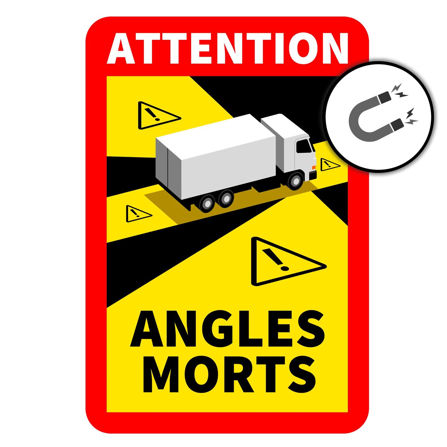 Autocollant Angles Morts (Magnétique)